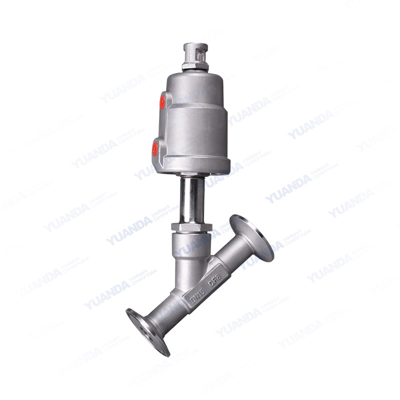 All stainless steel head quick installation angle seat valve