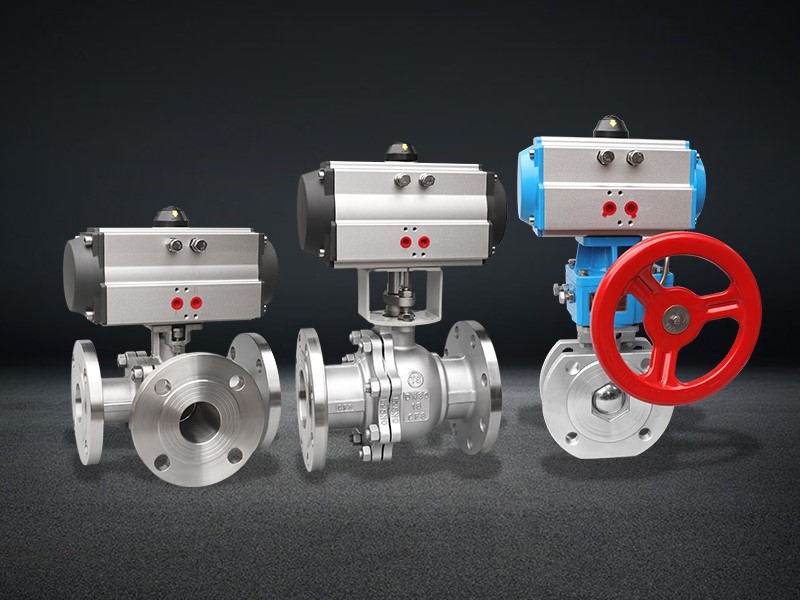 Pneumatic Flange Ball Valve